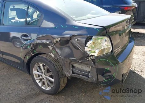 2014 Subaru Impreza 2.0I Premium из США, поврежденный, VIN JF1GJAC67EH019922